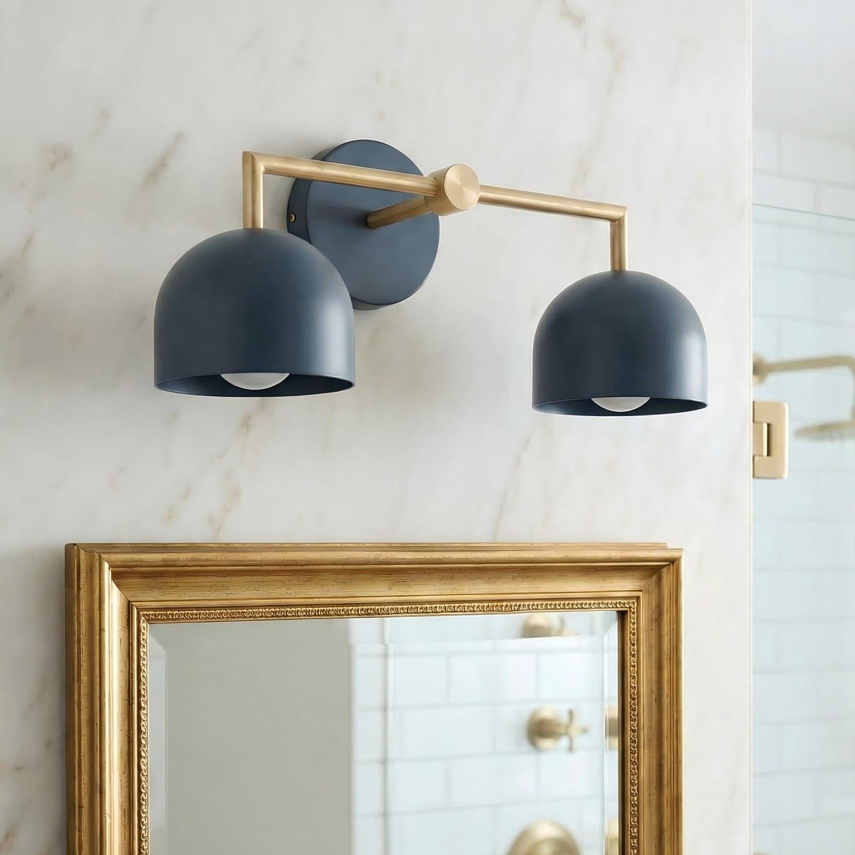 Metio Colorful Dome Vanity Sconce, Farmhouse — product view 2