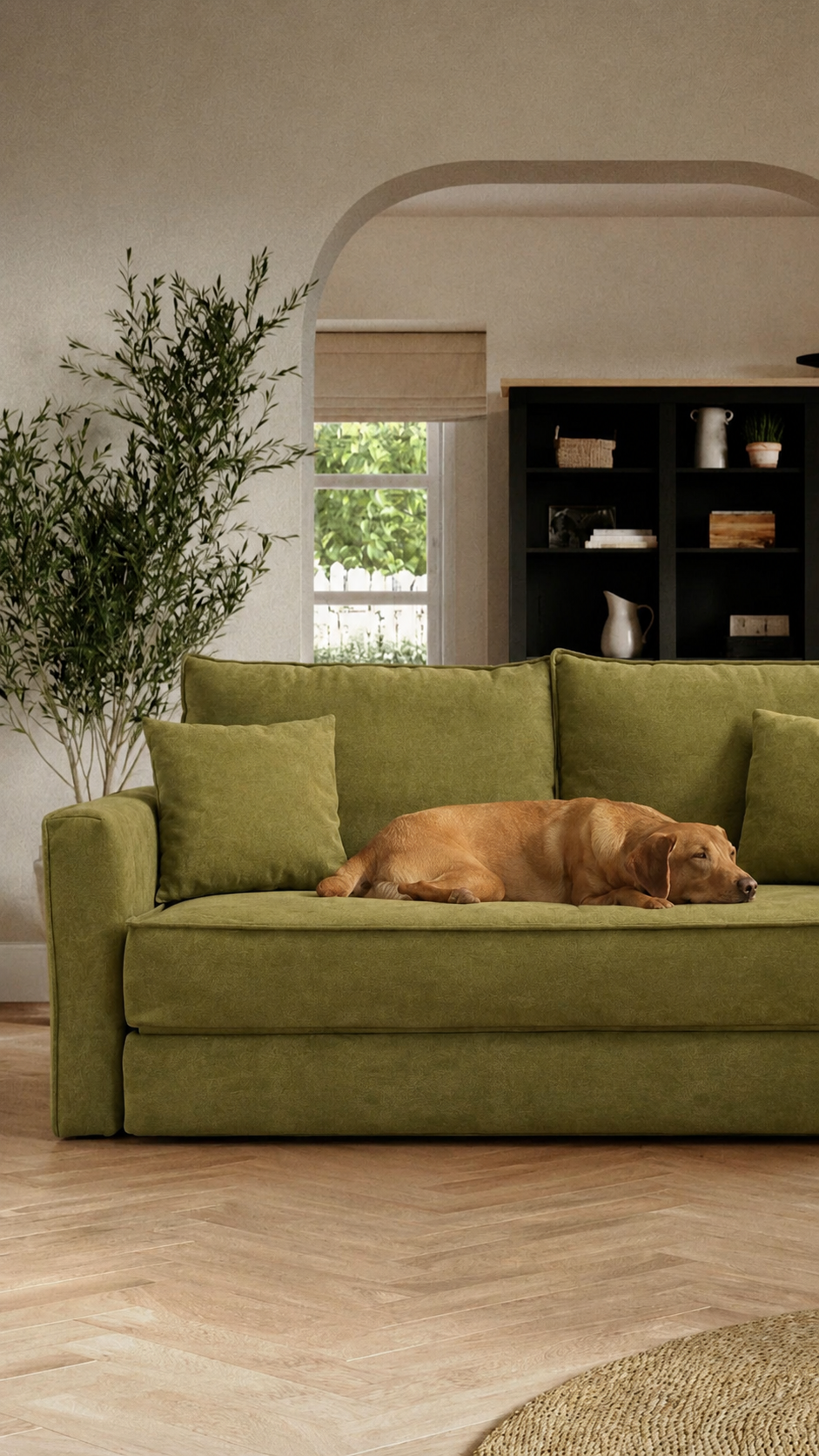 Terra Low-Profile Sleeper Sofa — product view 2