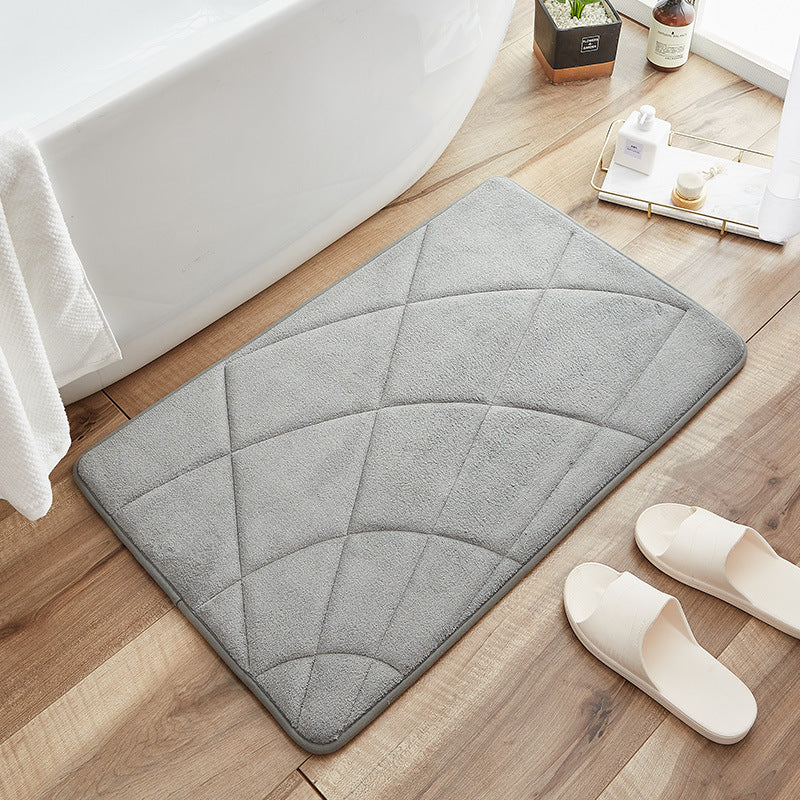 Plush Comfortable Bath Mat Bowlift — product view 3