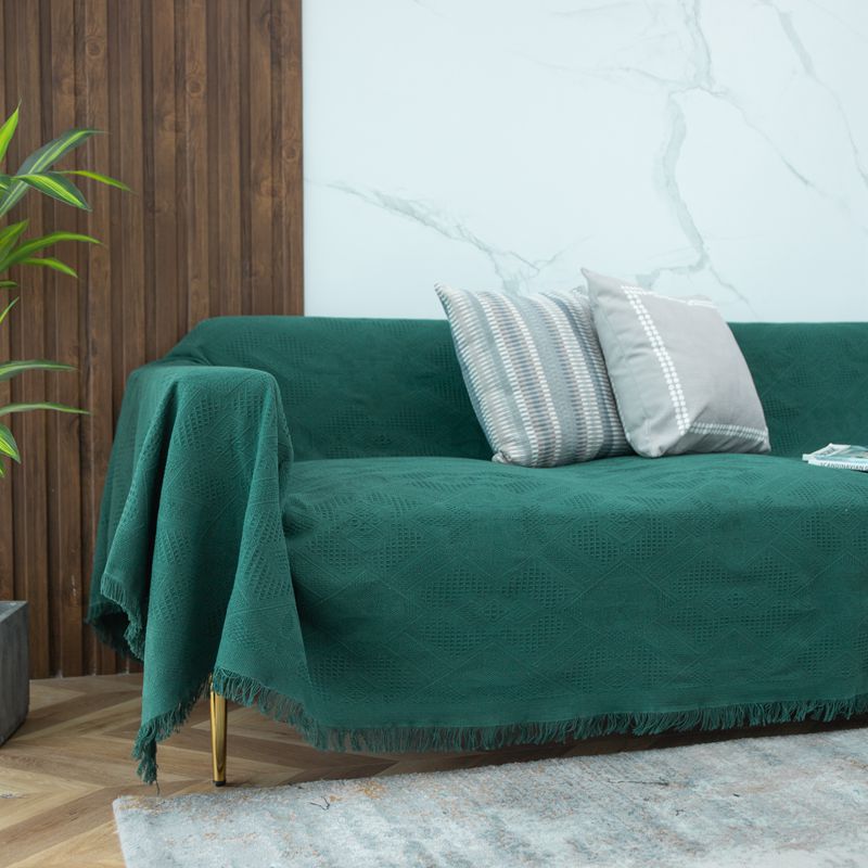 Stylish Textured Sofa Blanket — product view 6