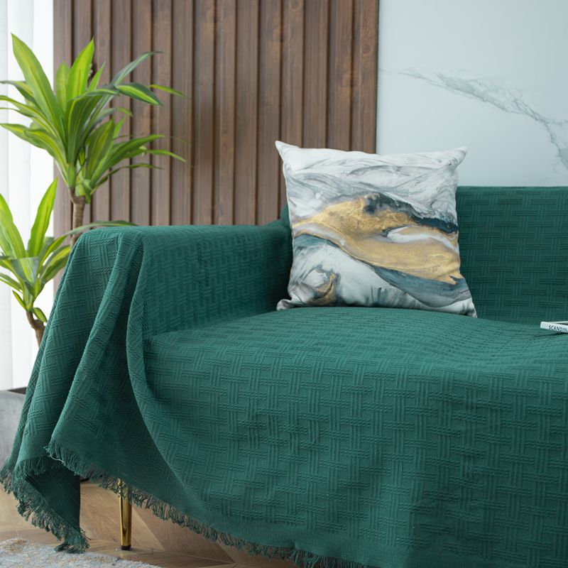 Stylish Textured Sofa Blanket — product view 7