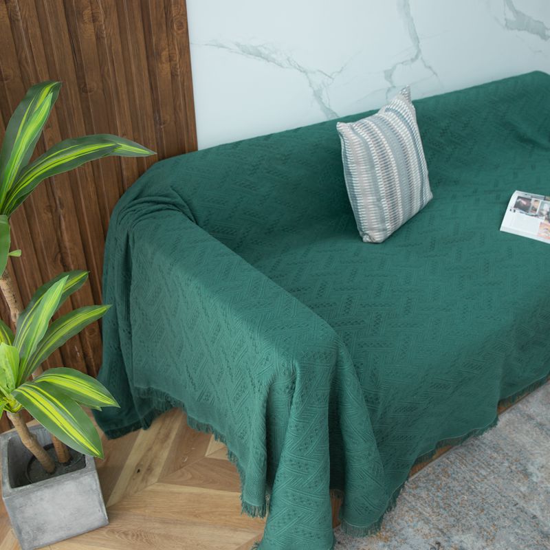 Stylish Textured Sofa Blanket — product view 2