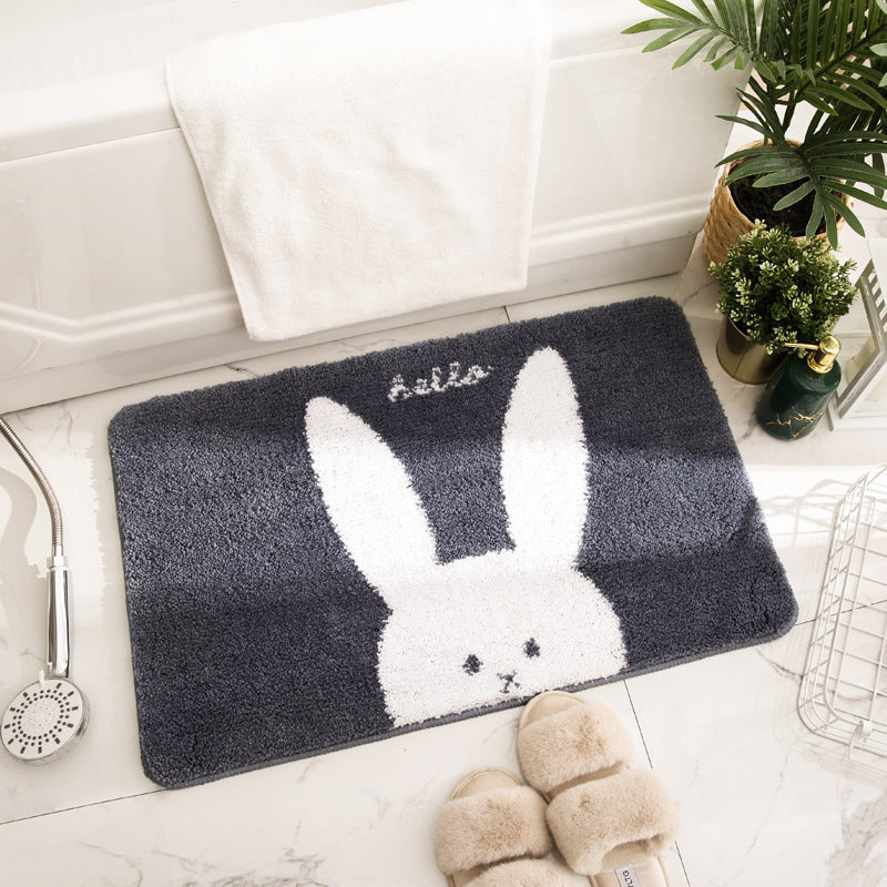 Cute Dog Print Bath Mat — product view 3