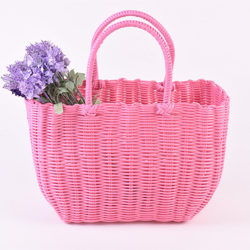 Stylish basket bag LoungeYard — product view 1