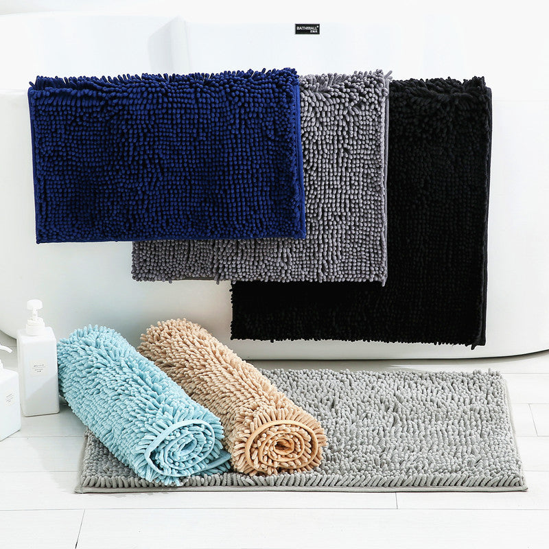 Soft Chenille Bath Mat LoungeYard — product view 3