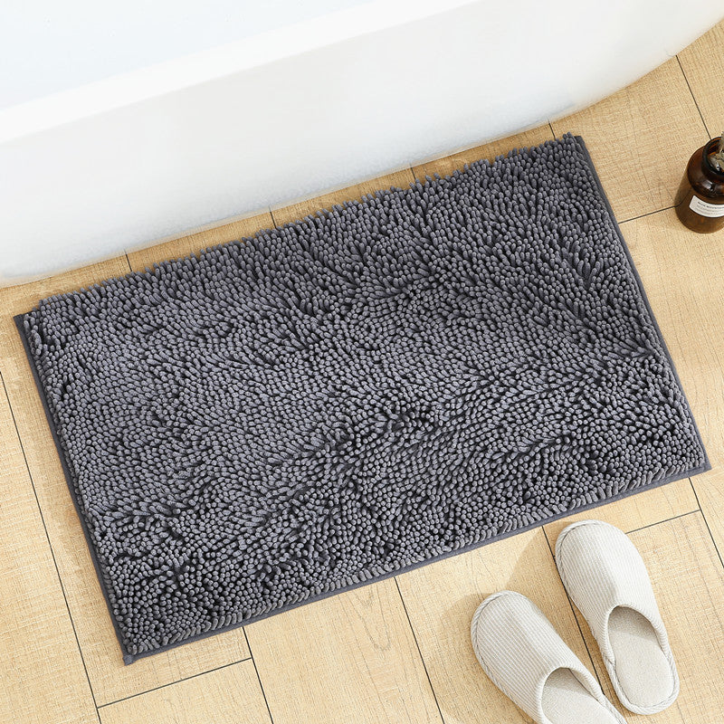 Soft Chenille Bath Mat LoungeYard — product view 6