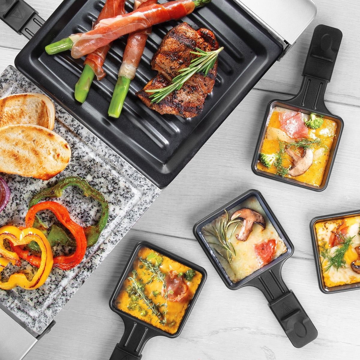 Deluxe Cheese Raclette Table Grill — product view 1