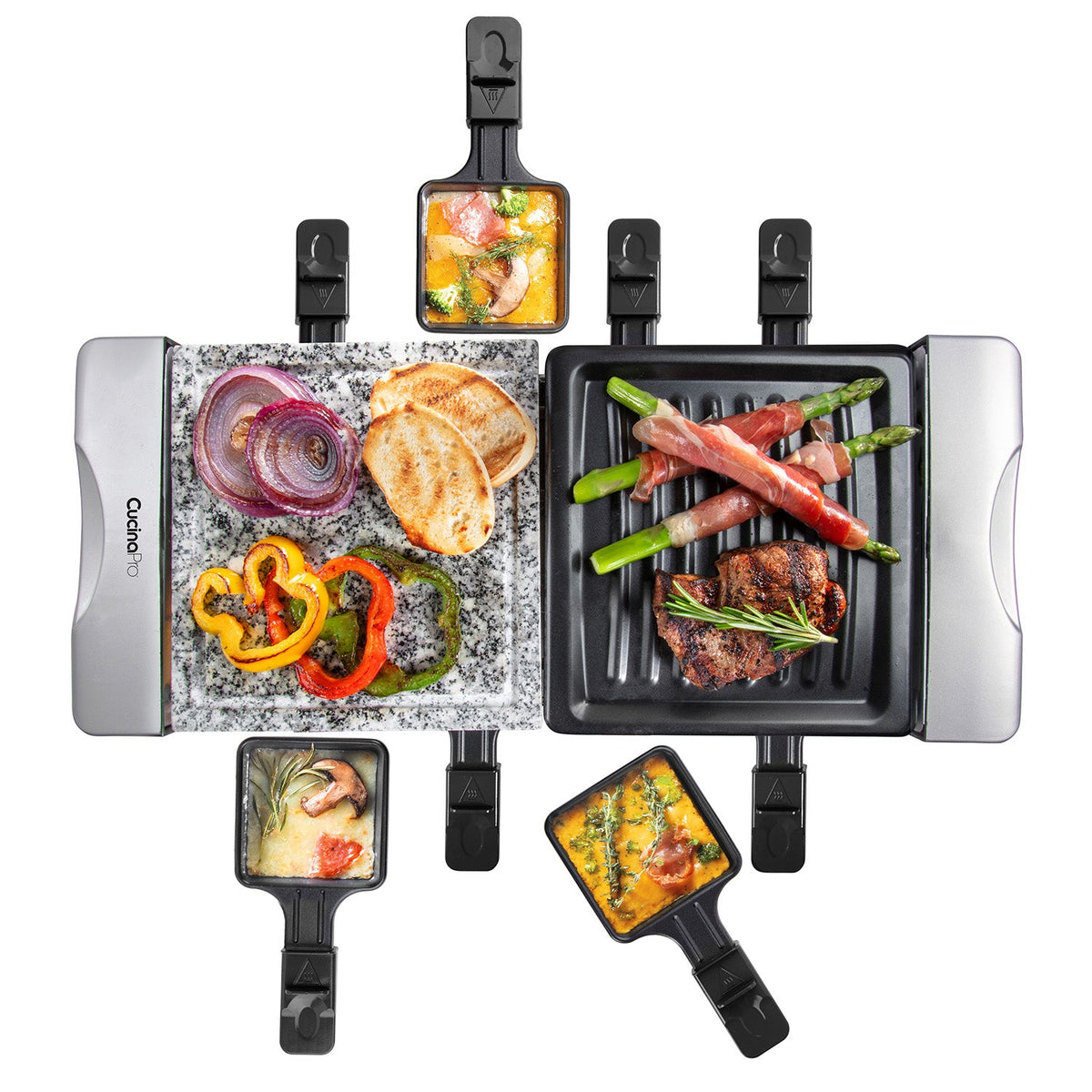 Deluxe Cheese Raclette Table Grill — product view 3