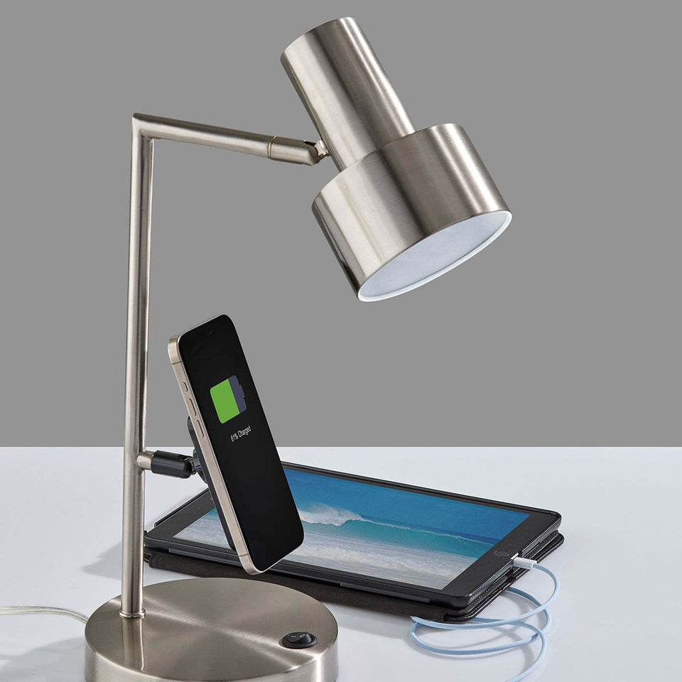Phone Stand and Charger Desk Lamp