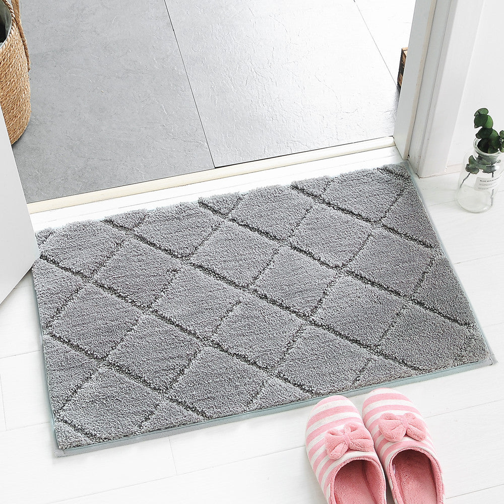Soft Plush Bathroom Mat LoungeYard — product view 2