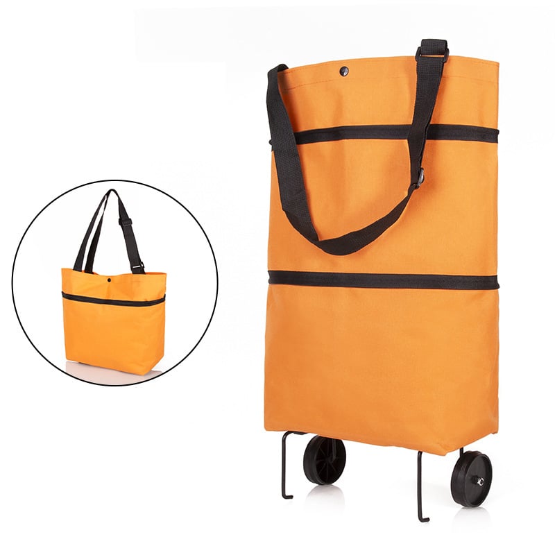 LoungeYard | Foldable green shopping bag — product view 1