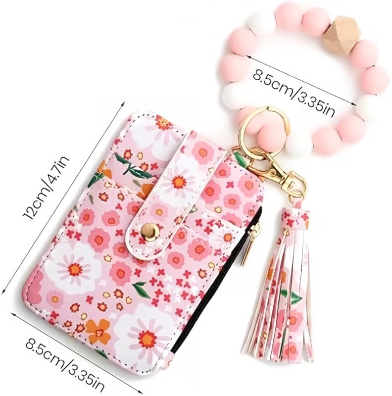 LoungeYard | Women's Bohemian Beaded Wallet — product view 6