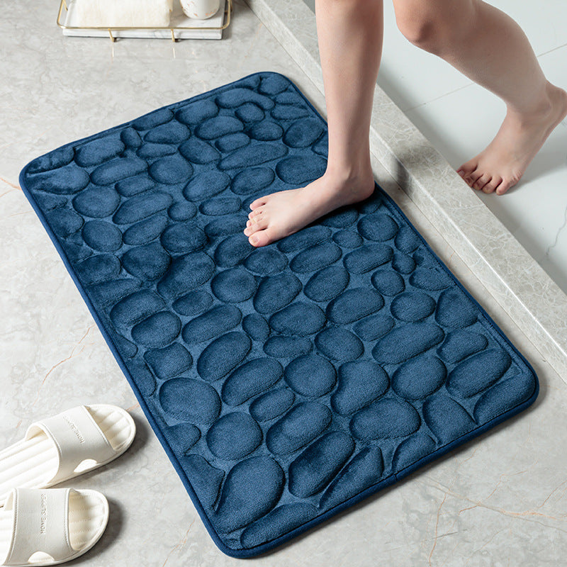 Textured Memory Foam Bath Mat LoungeYard — product view 4