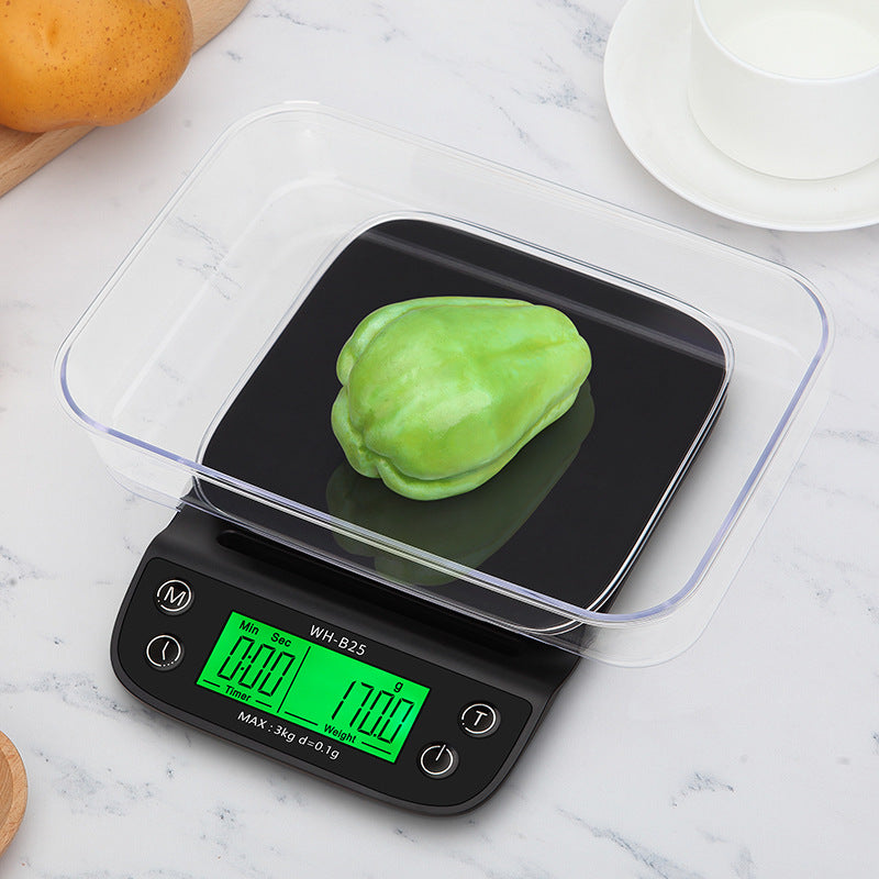Digital Kitchen Weighing Scale with LCD Display — product view 4