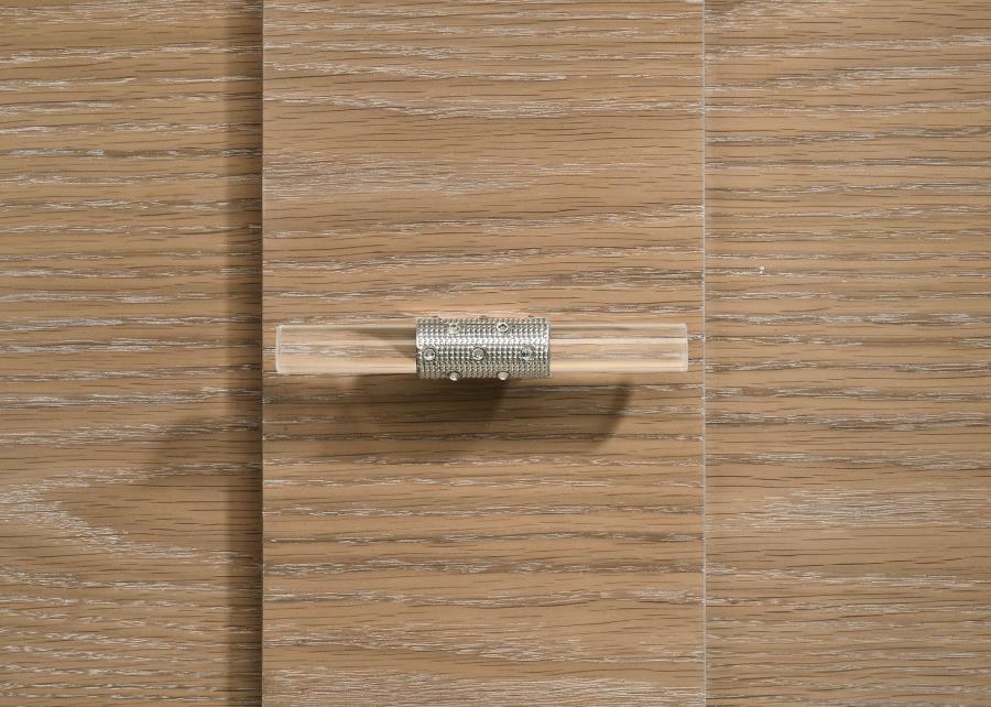 Leanne 6-Drawer Sintered Stone Top Dresser Light Oak – 223133 — product view 4