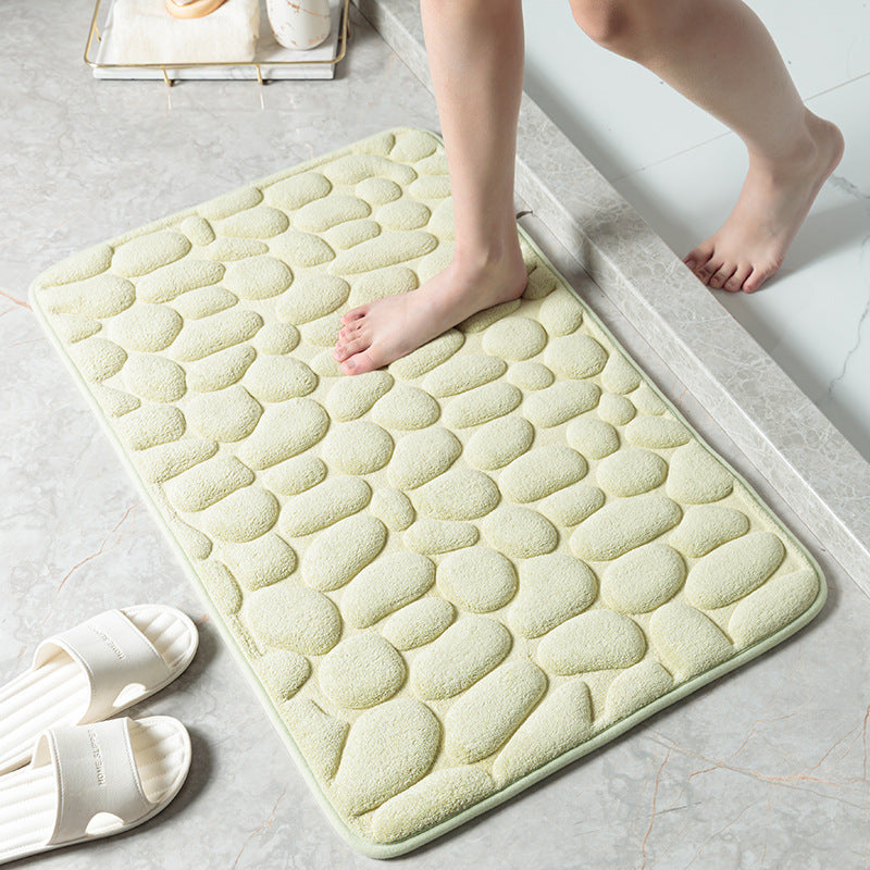 Textured Memory Foam Bath Mat LoungeYard — product view 6