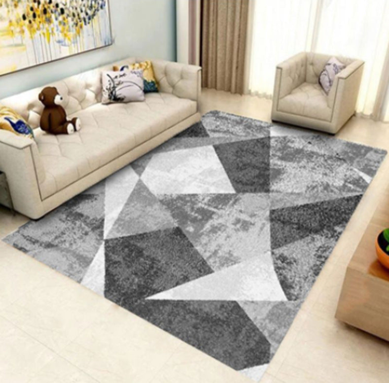 Marble-Patterned Area Rug Bowlift — product view 7