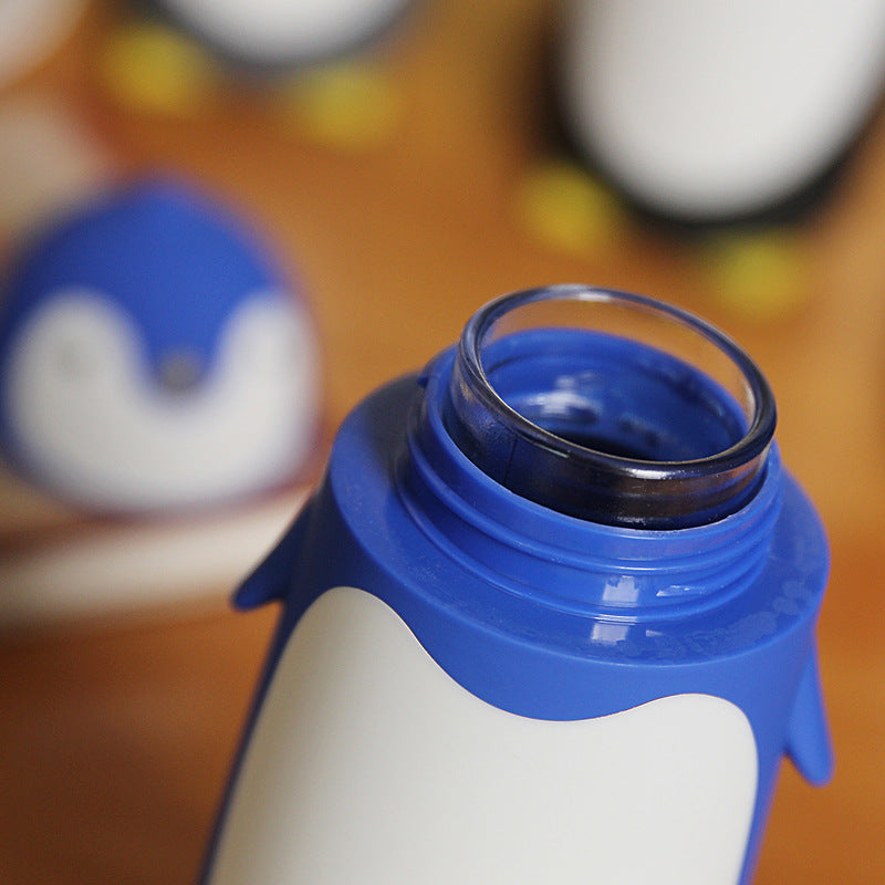 Ladies insulated drinking bottle in penguin design LoungeYard — product view 7