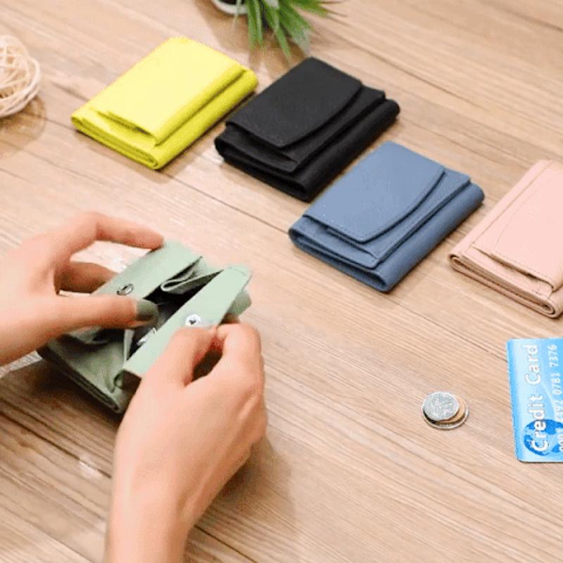 Mini RFID Wallet for Women | LoungeYard — product view 2