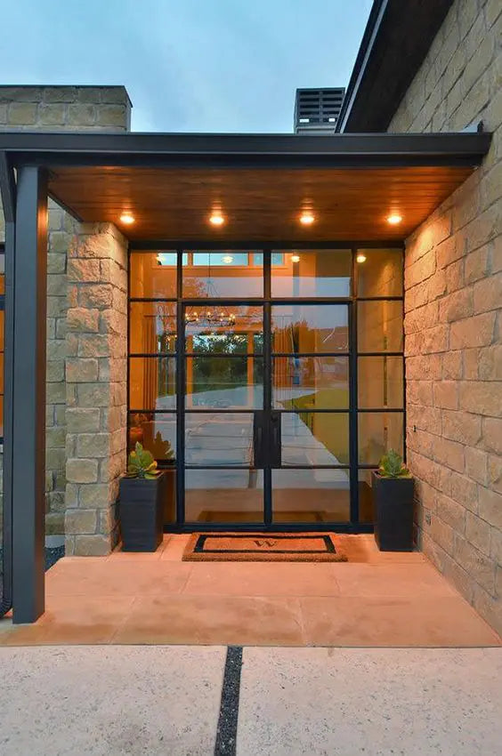 Fortis Steel Glass Door — product view 2
