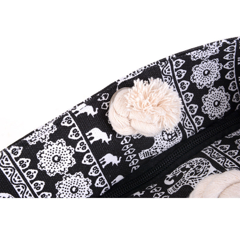 Large Tote Bag Made of Cotton LoungeYard — product view 3
