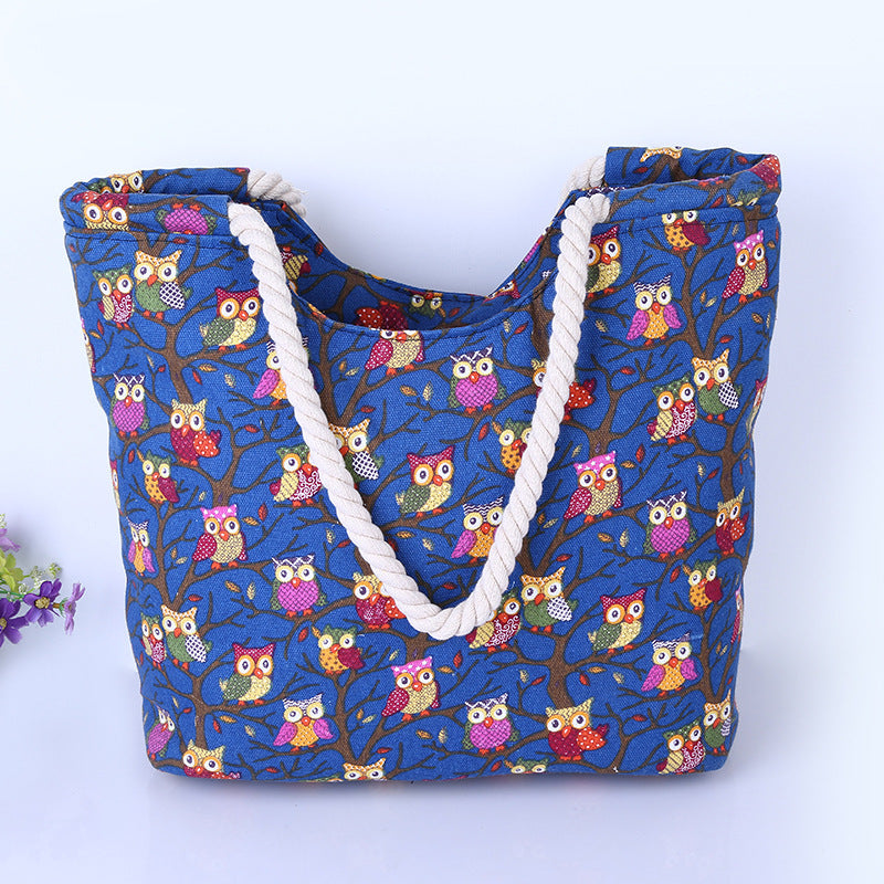 Cotton Beach Bag LoungeYard — product view 3