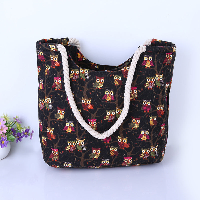 Cotton Beach Bag LoungeYard — product view 5