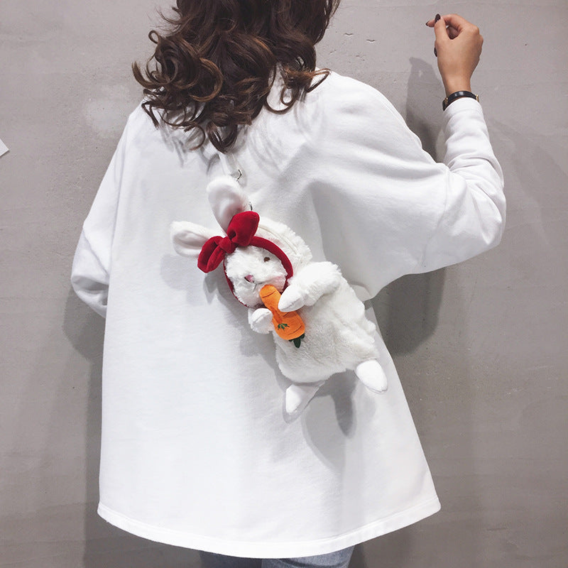 Plush Bunny-Themed Crossbody Bag — product view 2