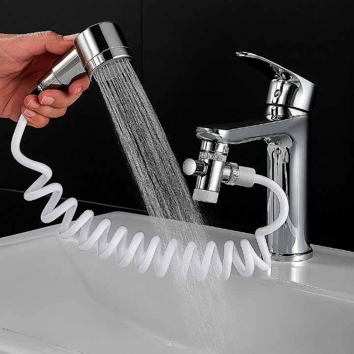 LoungeYard | All-in-One Easy Clean Adjustable Bathroom Set — product view 4