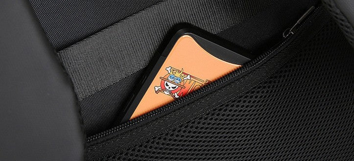 LoungeYard | Multifunctional 33L Large-capacity Backpack, with Streamlined Shape, Waterproof Design, 12 Types of Storage Compartments, 180¬∞Opening, Independent Computer Compartment, USB Charging Port — product view 4