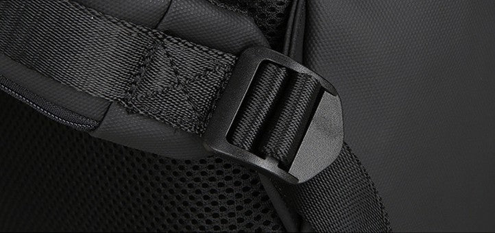 LoungeYard | Multifunctional 33L Large-capacity Backpack, with Streamlined Shape, Waterproof Design, 12 Types of Storage Compartments, 180¬∞Opening, Independent Computer Compartment, USB Charging Port — product view 3