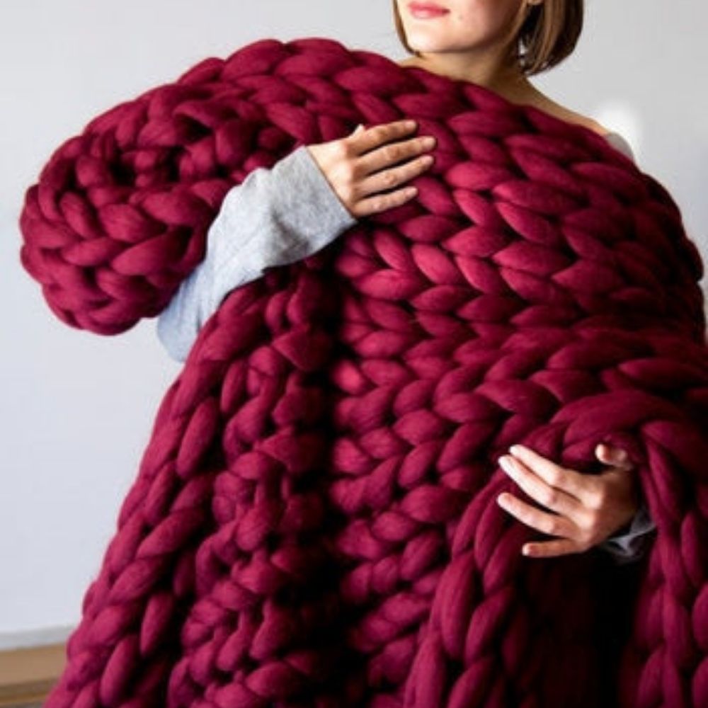 LoungeYard | StrickDecke | Create warmth and comfort — product view 4