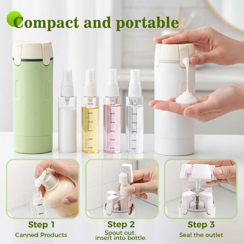 4-in-1 Travel Toiletry Dispenser LoungeYard — product view 7
