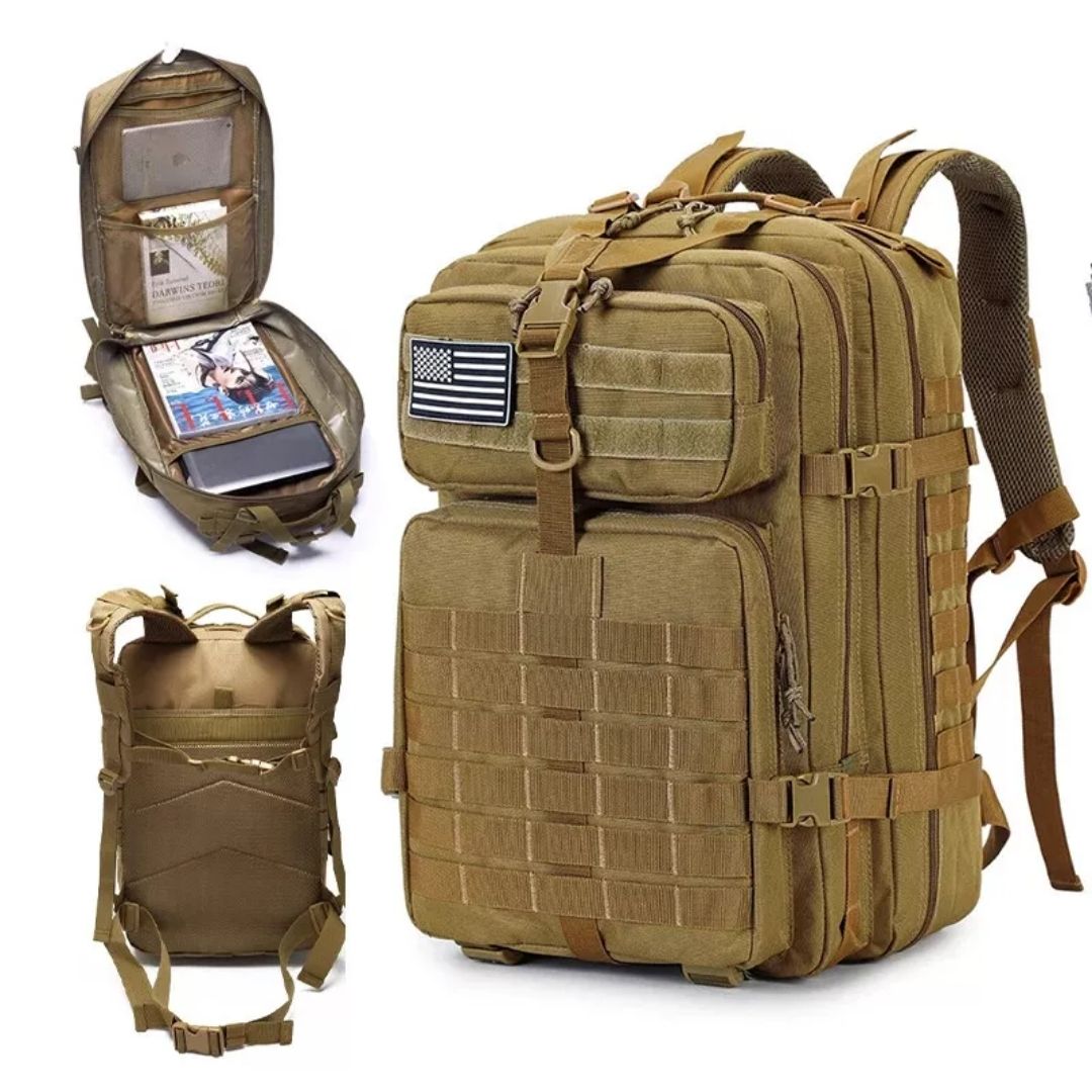 LoungeYard | Emergency Tactical Backpack – Waterproof, Essential for Survival — product view 2
