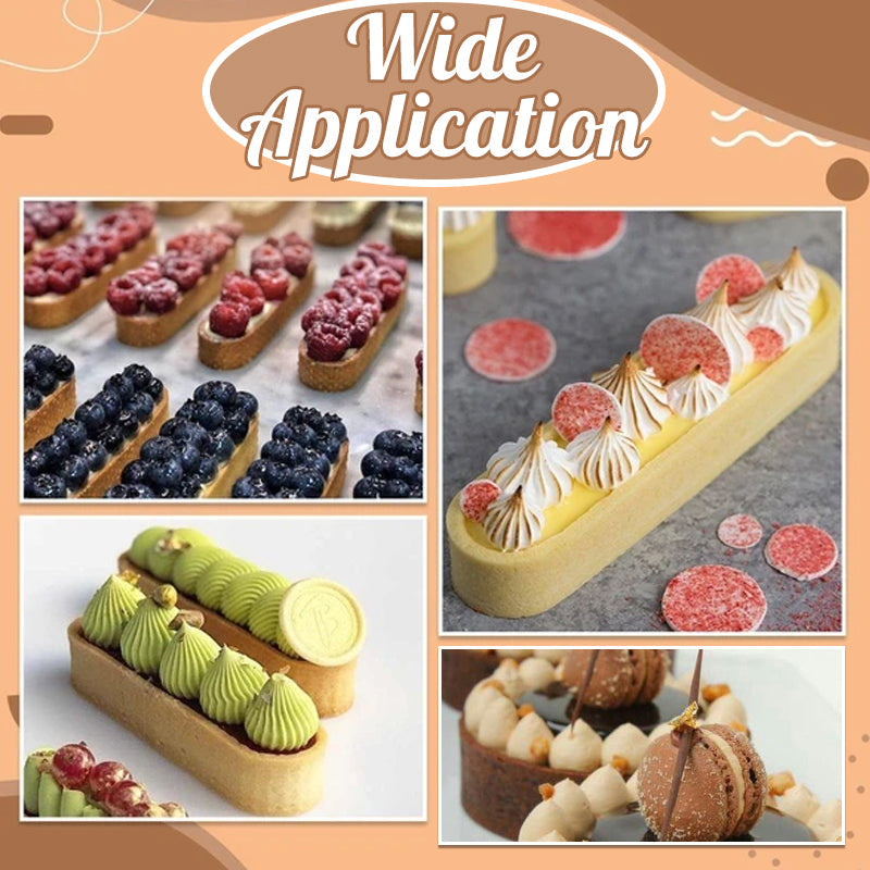 Oval Tart Ring Pastry Mold | LoungeYard — product view 2