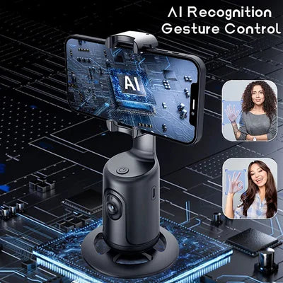 360° Rotation Smart Auto Face Object Tracking Holder — product view 3