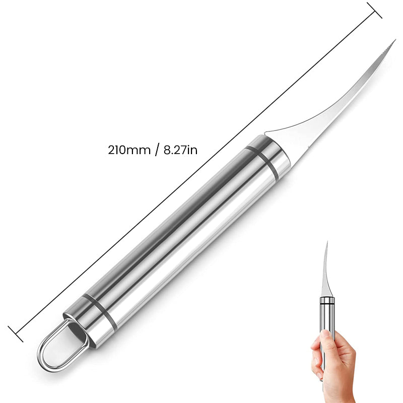 LoungeYard | Stainless Steel Shrimp Peeler Tool — product view 2