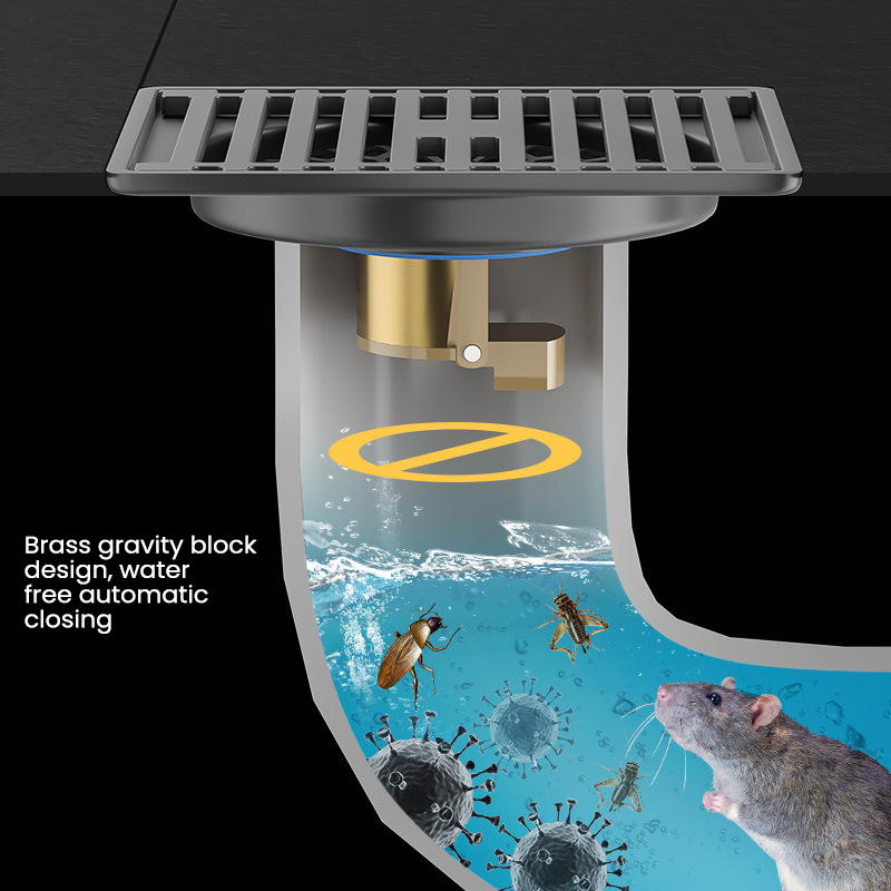 Toilet Floor Drain Deodorizing Core | LoungeYard — product view 2