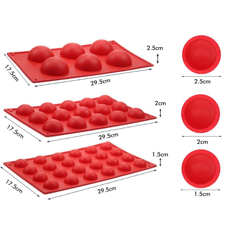 LoungeYard | Semi Sphere Silicone Mold — product view 2