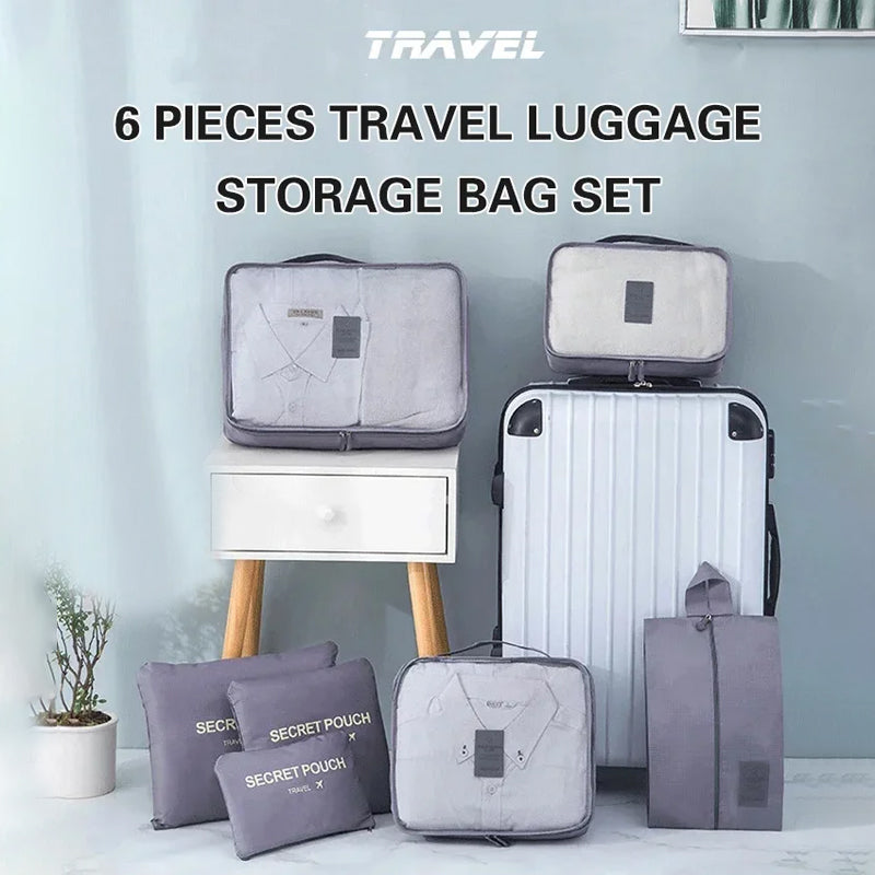 LoungeYard | Set of 7 Travel Storage Bags — product view 1