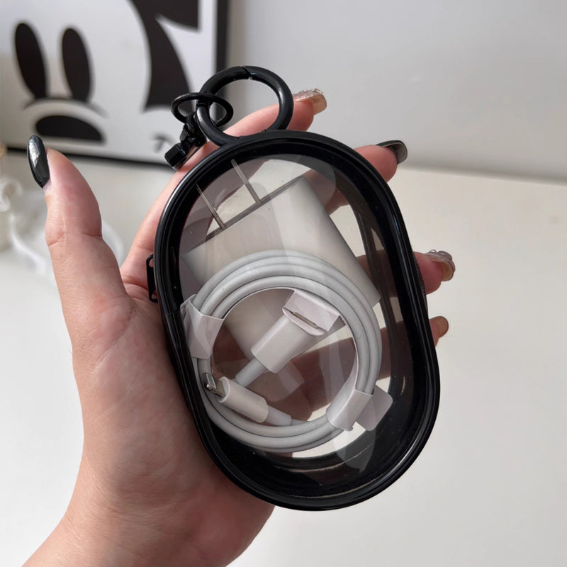 LoungeYard | PVC waterproof transparent cable storage bag — product view 2