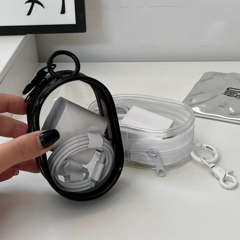 LoungeYard | PVC waterproof transparent cable storage bag — product view 3