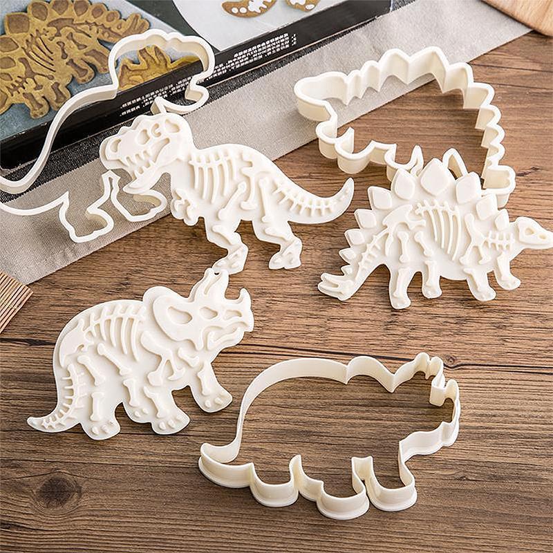 Dinosaur Cookie Cutters (Set of 3) | LoungeYard — product view 5