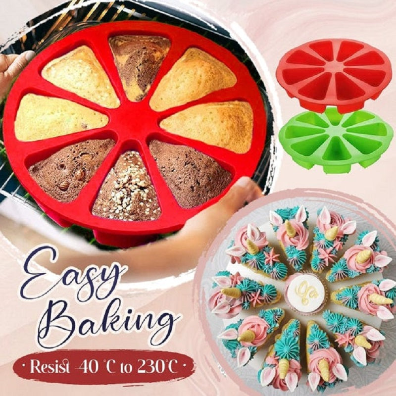 LoungeYard | Triangle non-stick silicone cake pan — product view 3