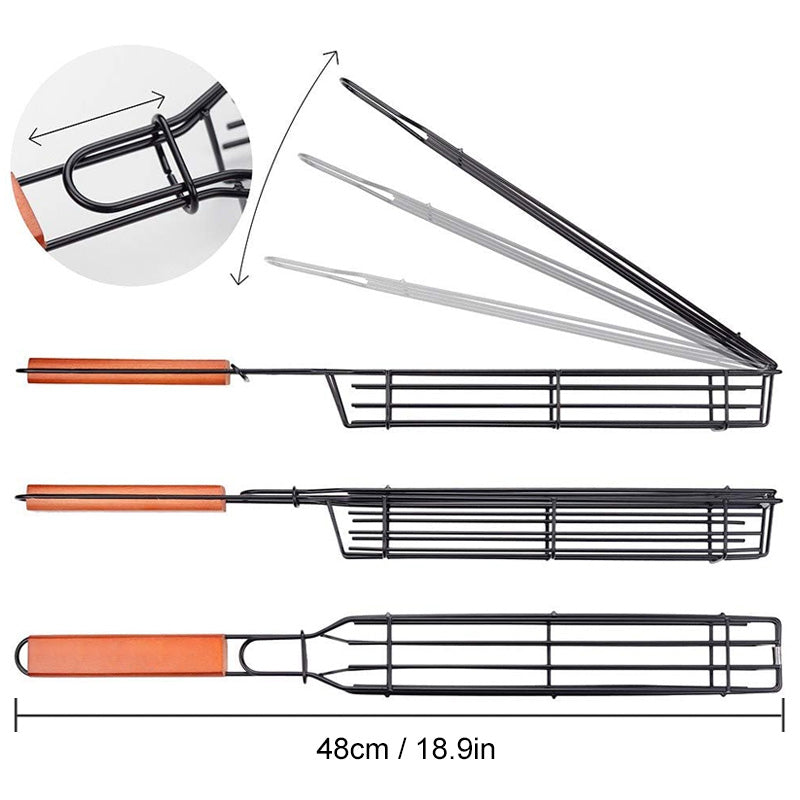 LoungeYard | Reusable Kabob Grill Baskets — product view 3