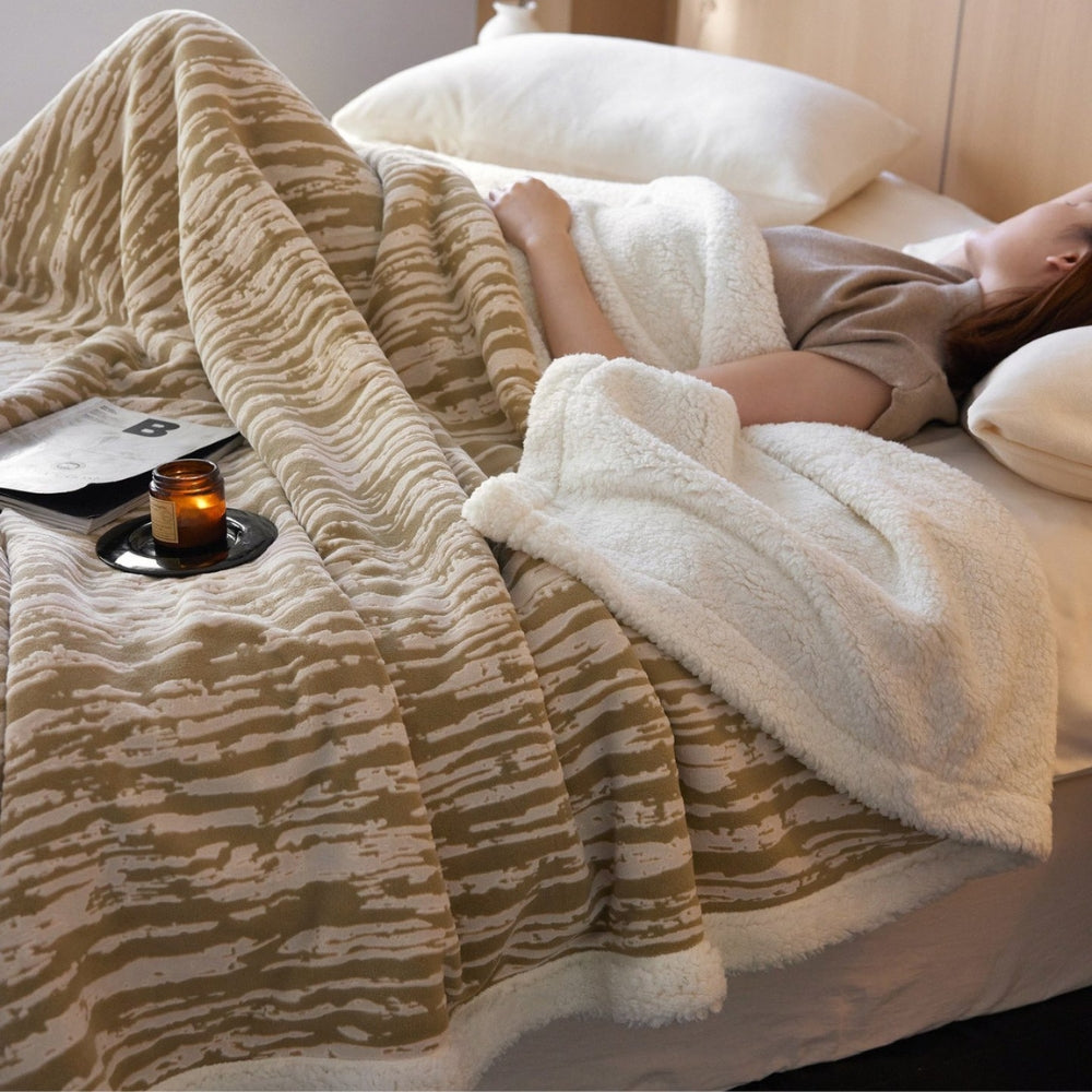 LoungeYard | Bark-Inspired Snuggle Blanket — product view 1