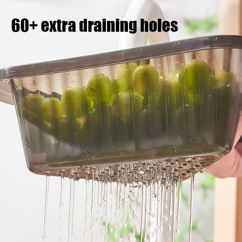 LoungeYard | Adjustable Corner Kitchen Sink Strainer Basket — product view 3