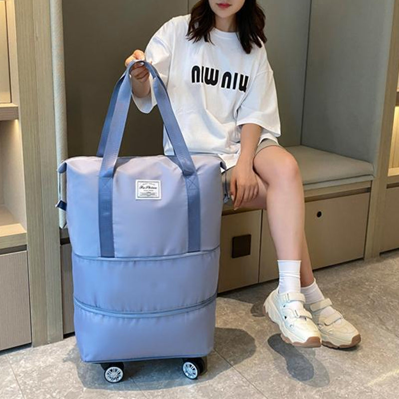 Travel bag with universal wheels | LoungeYard — product view 4