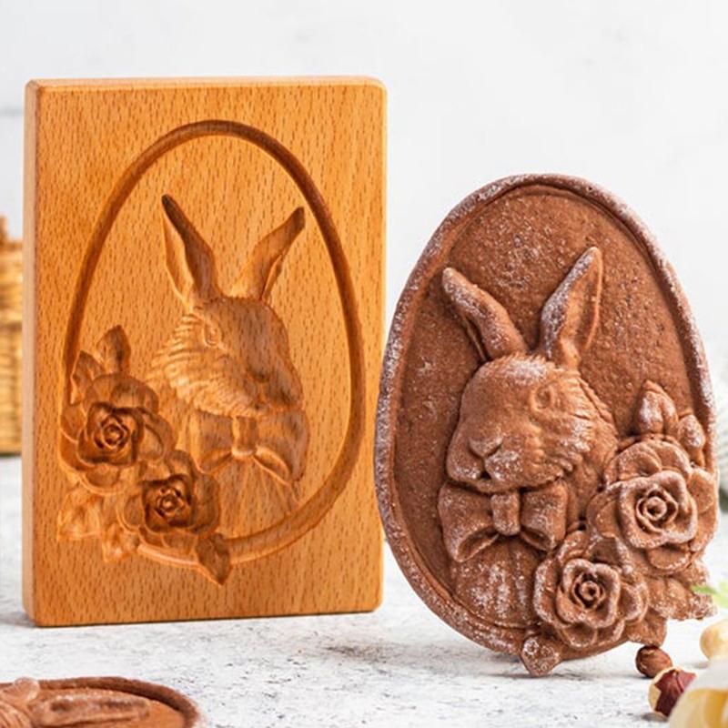 LoungeYard | Wooden Cookie Molds — product view 3