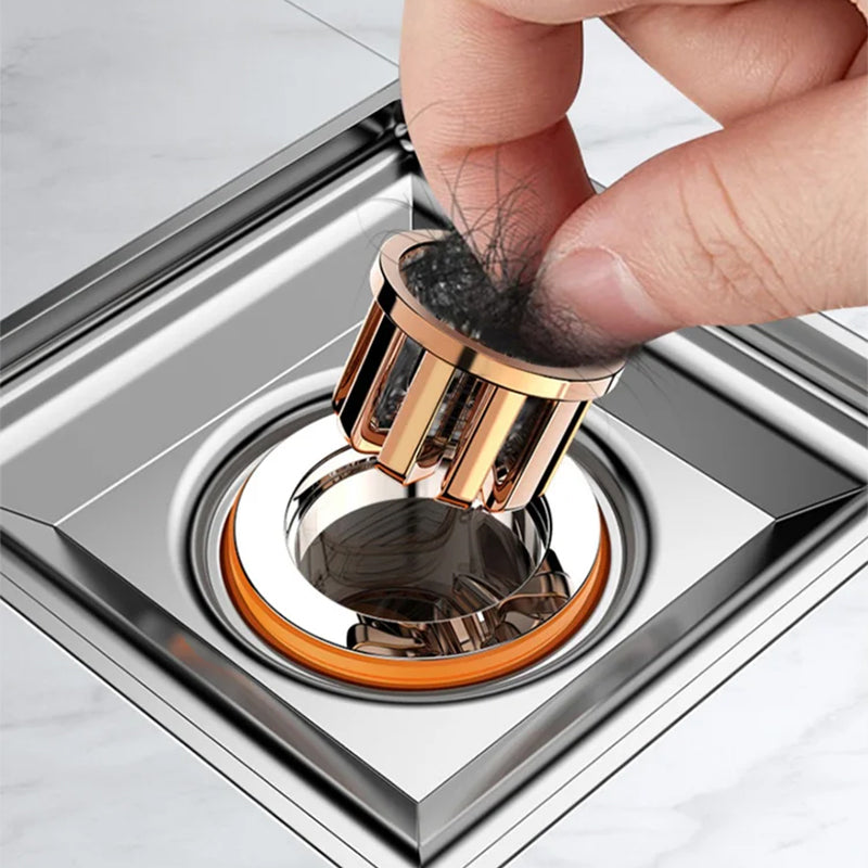 Universal double deodorant floor drain core | LoungeYard — product view 2
